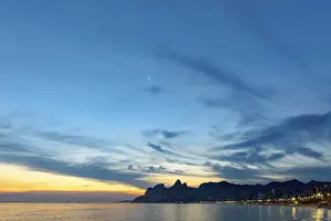 Rio De Janeiro Beaches Stampe: Landscape of the beaches of Arpoador