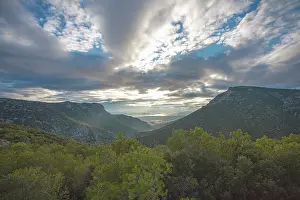 Balkan Peninsula Scenery Stampe: Landscape in Greece