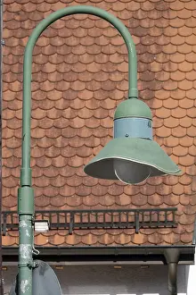 Uninhabited Old Town Area Stampe: Lantern