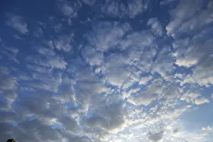 European Cloudy Skies Stampe: Large fleecy clouds (Altocumulus)
