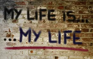 Symbolic Picture Stampe: My Life Concept