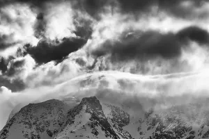 Norway Landscape Photography Stampe: Light atmosphere in the mountains