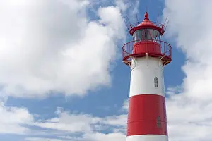 Ellenbogen Lighthouse Stampe: Lighthouse with blue sky at Ellenbogen
