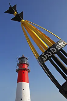 Lighthouse Germany Stampe: Lighthouse and navigation mark