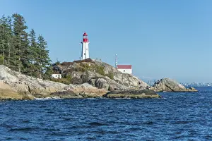 Uninhabited Lighthouse Tower Stampe: Lighthouse, Point Atkinson Lighthouse