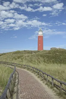 Texel Lighthouse Stampe: Lighthouse on Texel