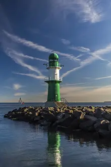 European Seaside Resort Stampe: Lighthouse in Warnemunde
Lighthouse in Warnemnde