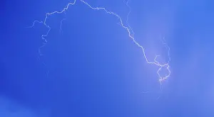 Stormy Sky Stampe: Lightning