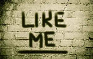 Symbolic Picture Concept Stampe: Like Me Concept