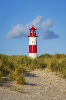 Lighthouse In Northern Germany Stampe: The Lister lighthouse at Ellenbogen