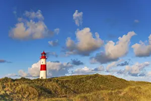 Lister Lighthouse Stampe: The Lister lighthouse at Ellenbogen
