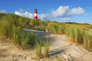 Lister Lighthouse Stampe: The Lister lighthouse at Ellenbogen