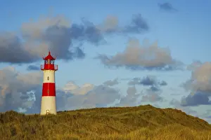 Lister Lighthouse Stampe: The Lister lighthouse at Ellenbogen
