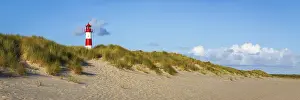 North Sea Coastal Scene Stampe: The Lister lighthouse at Ellenbogen
