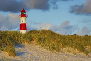 Lister Lighthouse Stampe: The Lister lighthouse at Ellenbogen