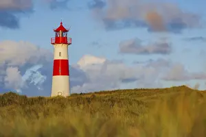 European Lighthouse Architecture Stampe: The Lister lighthouse at Ellenbogen