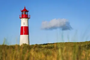 Lister Lighthouse Stampe: The Lister lighthouse at Ellenbogen