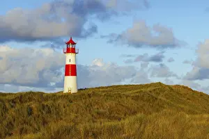 Lister Lighthouse Stampe: The Lister lighthouse at Ellenbogen