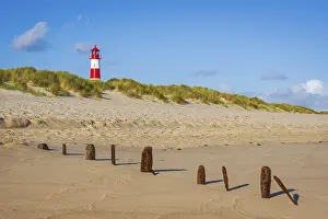Northern German Lighthouses Stampe: The Lister lighthouse at Ellenbogen