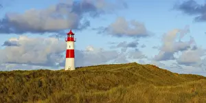 Lister Lighthouse Stampe: The Lister lighthouse at Ellenbogen