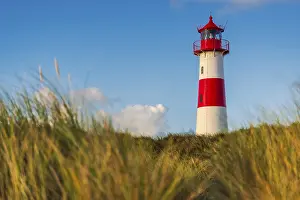 Lister Lighthouse Stampe: The Lister lighthouse at Ellenbogen