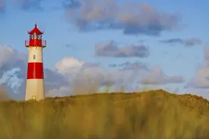 Northern German Lighthouses Stampe: The Lister lighthouse at Ellenbogen