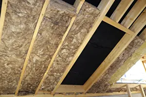 New Building Construction Stampe: Loft insulation