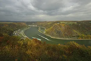 UNESCO World Heritage Site Rhine Stampe: Loreley view, Loreley view