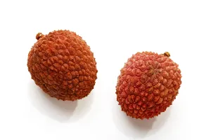Studio Shot Food Images Stampe: Lychees