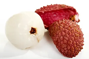 Close Up Fruit Photography Stampe: Lychees