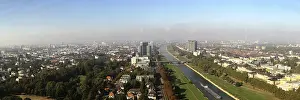 Baden Wurttemberg Townscape Stampe: Mannheim from above