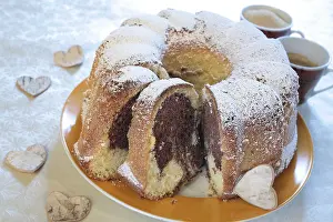 Marble Cake Stampe: Marble ring cake