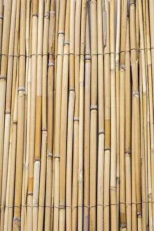 Empty Uninhabited Space Stampe: Mat as straw as abstract texture pattern