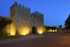 Southern Europe Atmosphere Stampe: Meadow's Gate at twilight