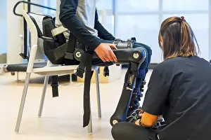 Physical Therapy Exercises Stampe: Mechanical exoskeleton