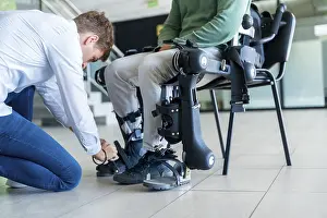 Physical Disability Support Stampe: Mechanical exoskeleton