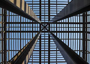 Abandoned Construction Site Stampe: Metal constructions