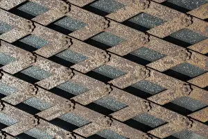 Metal Surface Texture Stampe: Metal surface as a background texture pattern