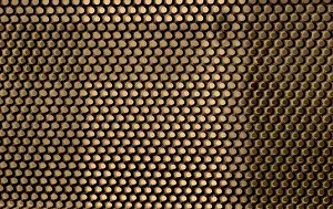 Deserted Metal Surface Stampe: Metal surface as a background texture pattern