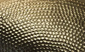 Deserted Metal Surface Stampe: Metal surface as a background texture pattern
