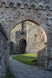 Central Europe Historic Site Stampe: Middle gate of the outer bailey
