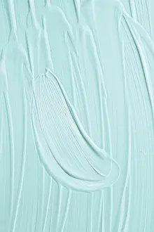 Stampe di Testo di sfondo texture cosmetica menta, prodotto crema cosmetici per la bellezza e il benessere, marchio di lusso della bellezza, progetto design flatlay o arte astratta e pennellate sulla parete Arte Astratta Stampe: Testura cosmetica di menta sfondo.