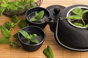Healthy Breakfast Ideas Stampe: Mint tea
