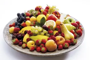 Fruity Studio Still Life Stampe: Mixed fluit platter
