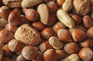 Almond Nutrition Stampe: Mixed nuts