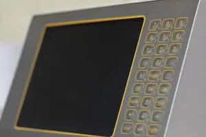 Handicraft Industry Tools Stampe: Monitor with touch-sensitive buttons on machine