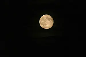 Outer Space Images Stampe: Full moon