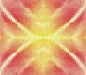 Marble Floor Design Stampe: Mosaic art abstract vector pattern