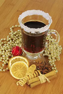 Christmas Tree Decoration Stampe: Mulled wine