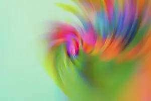 Colorful Decorative Item Stampe: Multi-coloured background with bright